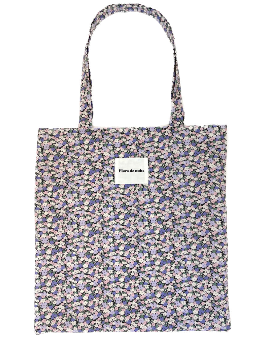 [Flora de nube] aesthetic floral tote bag | Wuthering Heights